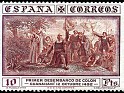 Spain - 1930 - Descubrimiento America - 10 PTS - Multicolor - España, Descubrimiento - Edifil 545 - 1Âº Desembarco de Colon Guanahani 12/10/1492 - 0